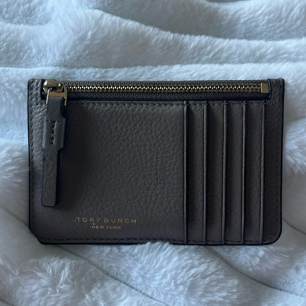 Tory Burch Card Case with Zipper
